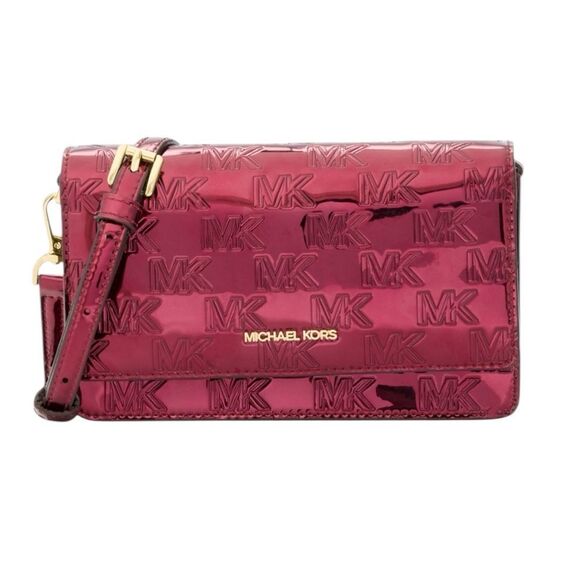 MICHAEL Michael Kors
Jet Set Small Phone Metallic Red Crossbody - Picture 1 of 5